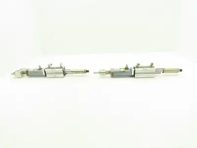TA Systems TA-40CS Ultrasonic Plastic Welder Head Unit w/SMC Cylinder Lot of 2