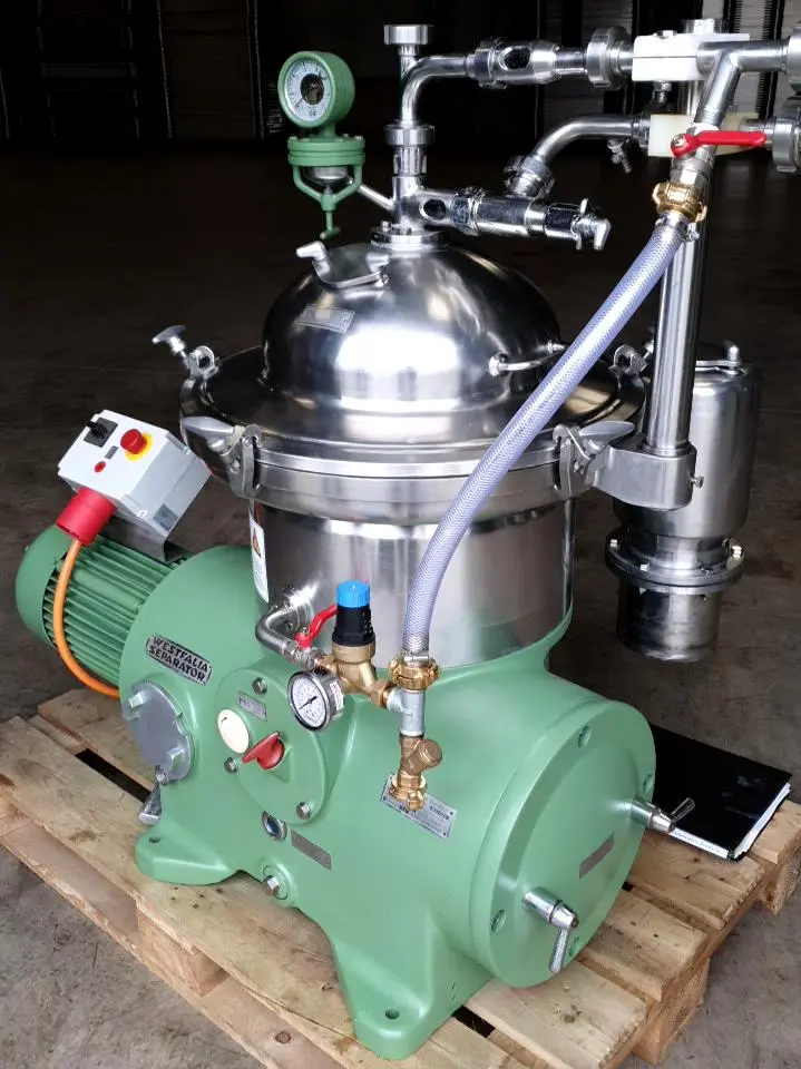 Westfalia SA 14-06-076 clarifier centrifuge, 316SS.