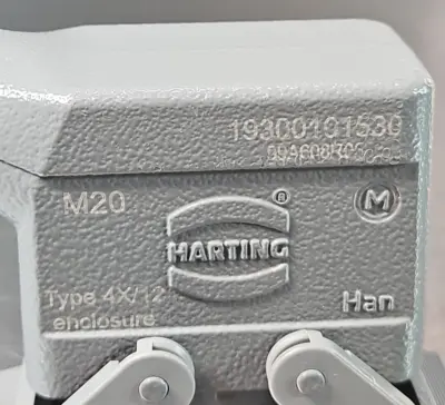 Harting HAN 6B-ASG1-LB-M20 base/plinth housing + 10E-F-s(conector) loc5E27