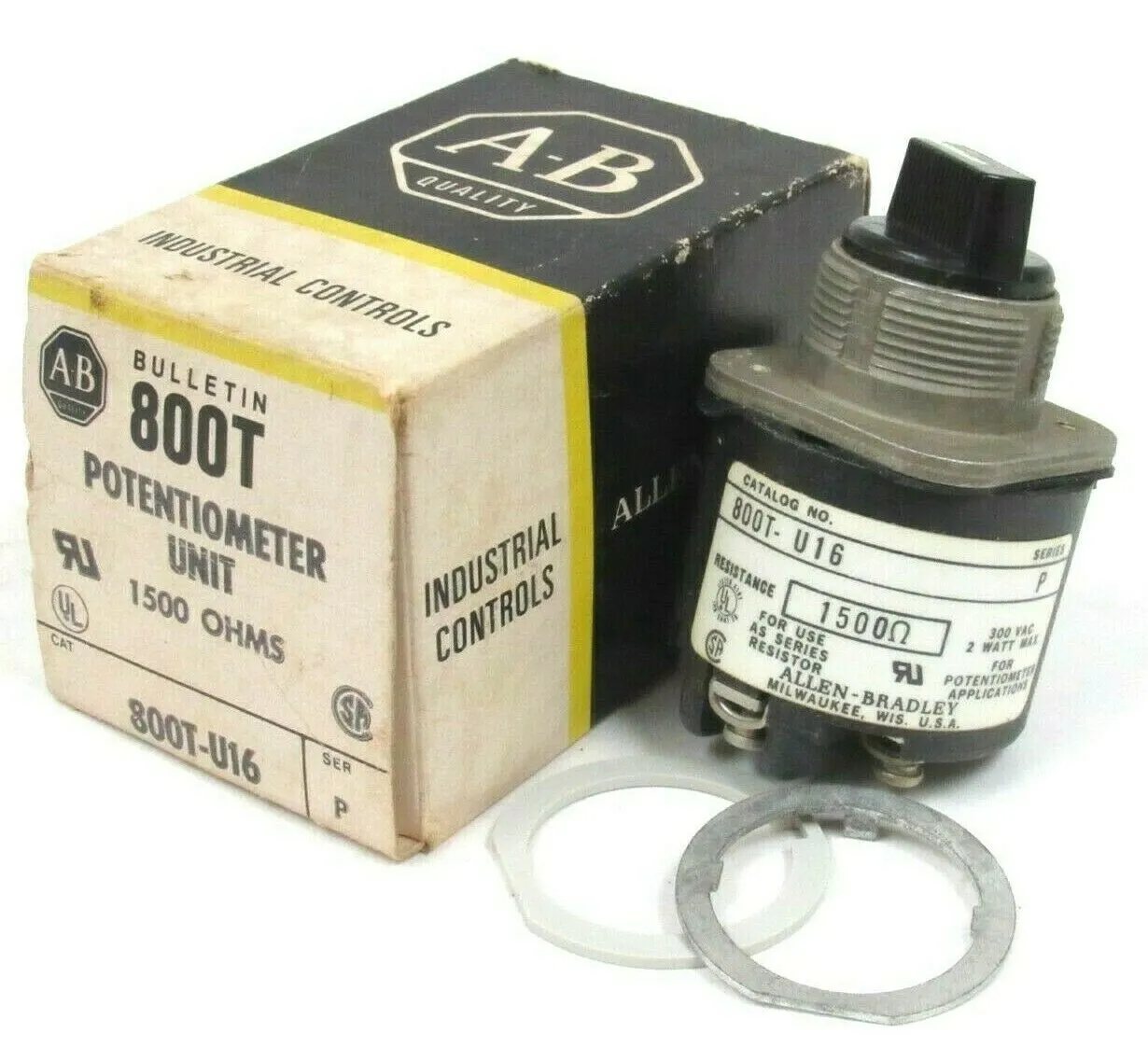 NEW ALLEN BRADLEY 800T-U16 POTENTIOMETER UNIT 800TU16