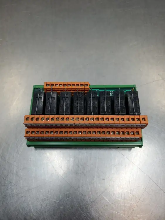 Used EUROGI 31E017609 8-Relay Module Unit Relays & Switches | Palmetto Automation #1153218