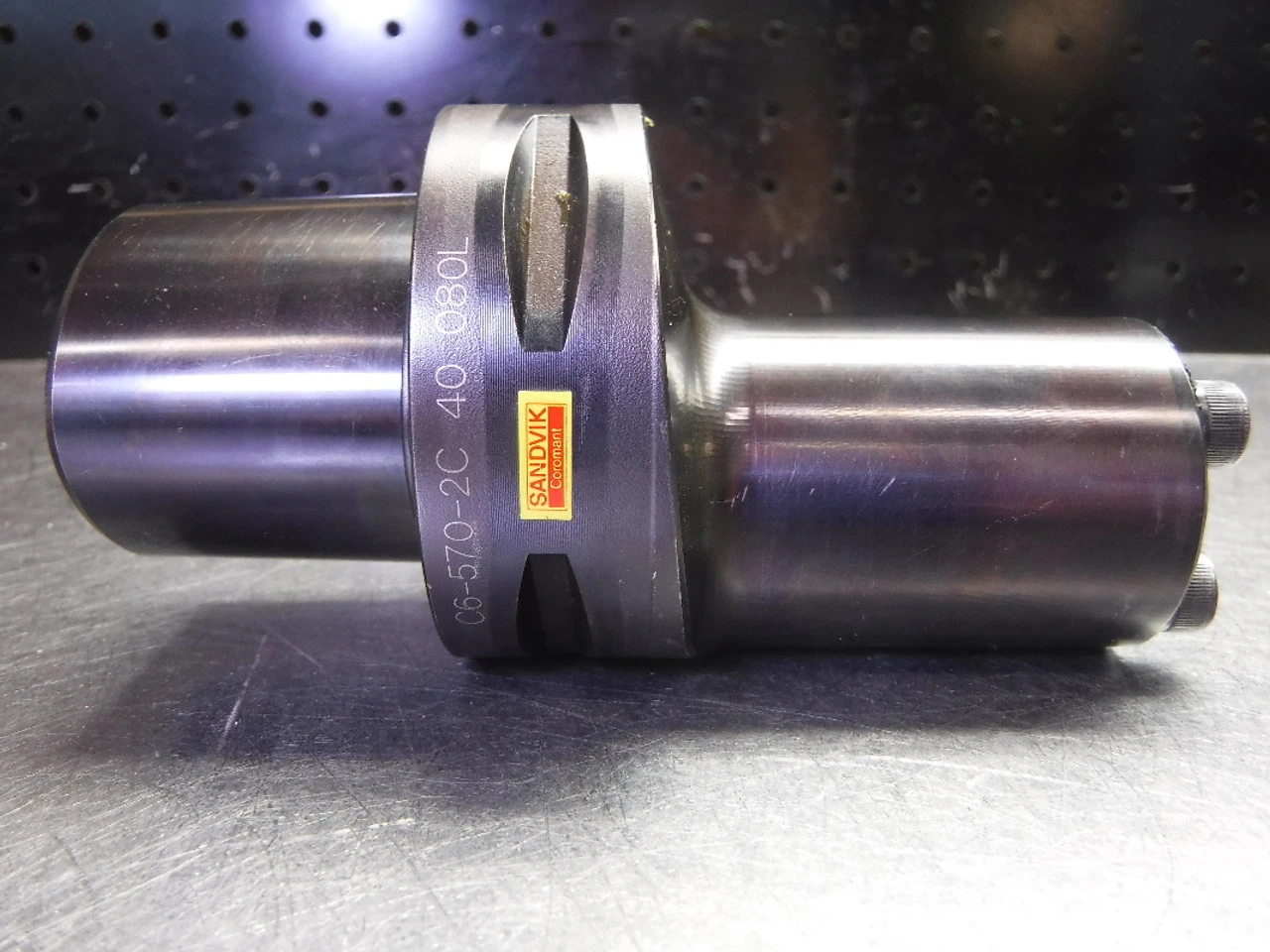Sandvik CoroTurn Capto C8 SL40 Boring Bar Adapter C8-570-2C 40 080L (LOC1860A)