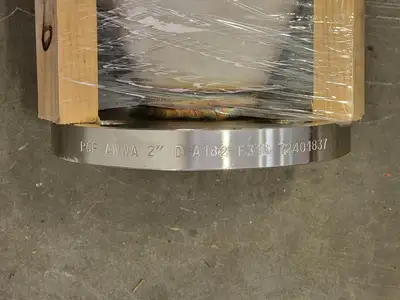 2" Stainless Steel Braided Flange X Flange Pump Connector 9" Long