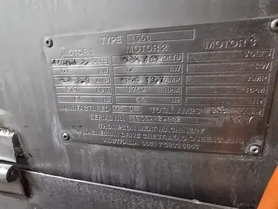 Used THOMPSON 3000 Grinder Mixer Illinois US | M&M Equipment Corp. #1687106