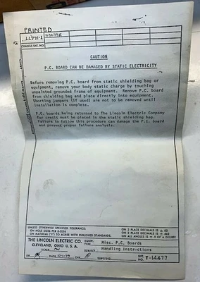 NEW Lincoln Electric K337-100