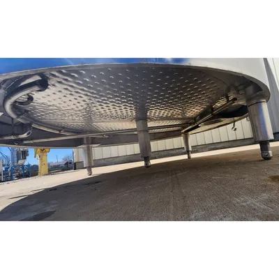 Used 6,500L (1,717 gal) Stainless Insulated Jacketed Liquid Storage Vessel Tank