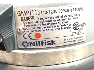 Used Nilfisk Industrial Vacuum 110/120V 1100W Wet/Dry Vacuums Michigan US | Maverick Industrial Sales #1401991
