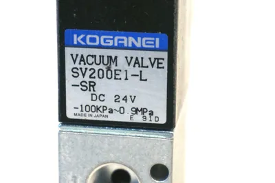 NEW KOGANEI SV200E1-L-SR VACUUM VALVE SV200E1LSR