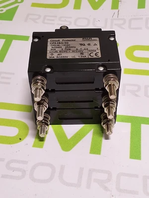 FUJI ELECTRIC CP53BS/30 CIRCUIT PROTECTOR CP53B-1S030 3 POLE 30A