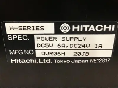 USED HITACHI AVR-06H 20JB