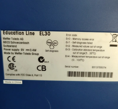 Used METTLER TOLEDO _UNKNOWN_ Electrochemistry California US | Biotech Equipment Sales #1464730