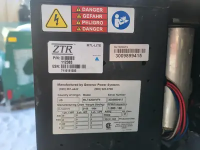 USED GENERAC MLT4200IVF4