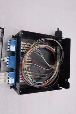Black Box JPM398A JPM39 Series DIN Rail Mini Fiber Enclosure STOCK K-1115-A