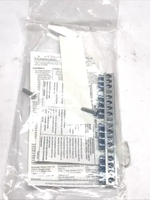 New | in-Stock Square D Ground Bar Kit 15 Terminals QO Homeline 5.63" Aluminum Terminal Blocks Michigan US | Maverick Industrial Sales #1394259