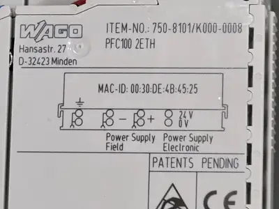 NEW WAGO 750-8101/K000-0008