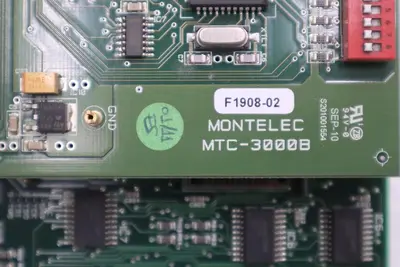 PASABAN MONTELEC MTC-3000B / MTC-3000 CPU #3972-A