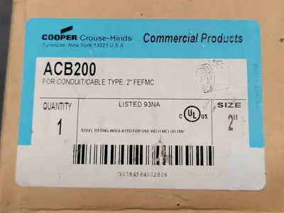 NEW CROUSE-HINDS ACB200