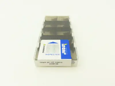 ISCAR TPMR 221-PF IC8250 Turning Insert Carbide 11.0mm Long T-Triangle Lot of 10