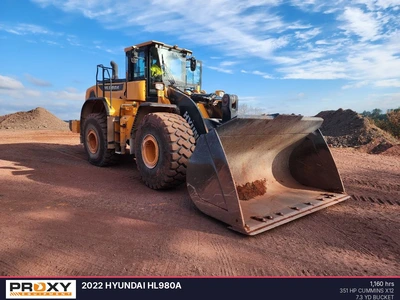 Used 2022 HYUNDAI HL980A Wheel Loaders Alabama US | Proxy Equipment #1377898