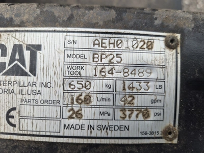 Used CATERPILLAR BP25 Power Brooms Michigan US | Miedema Asset Management Group #1474209