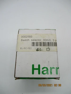 Schneider Electric New, Open Box 900KS59B SER L Selector Switch