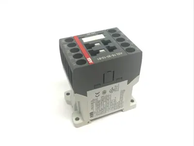 Used ABB 3-Phase Contactor 3-Pole 1SBL123001R8110 CRACKED BOTTOM PLC Contactors Michigan US | Maverick Industrial Sales #1392677