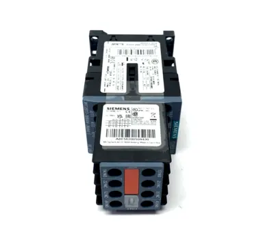 3RT2017-1BB44-3MA0 | Siemens  Contactor 3-Pole 12A 5.5kW, 24V DC Coil 2NO 2NC - New