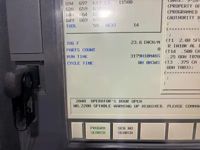 Used 2016 DOOSAN VCF-850LSR Vertical Machining Centers Ohio US | Toolquip, Inc. #1291639
