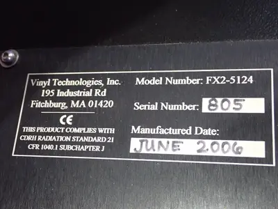 USED 2006 VINYL TECH FX25124