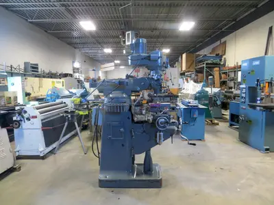 9" x 42" Supermax Vertical Milling Machine w/ Acu-Rite Digital Readout