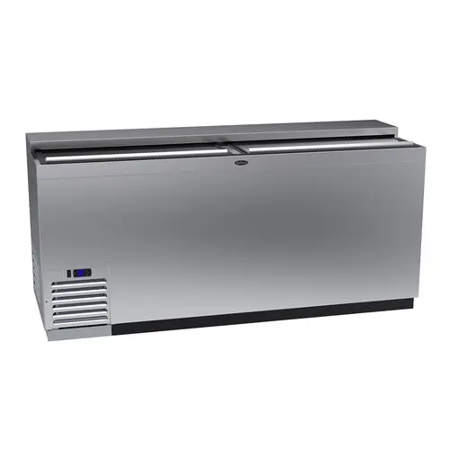 Krowne BC72-SS 72" Forced Air Bottle Cooler - Holds (612) 12 oz Bottles, Stainless, 115v