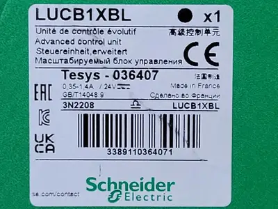 NEW SCHNEIDER ELECTRIC LUCB1XBL