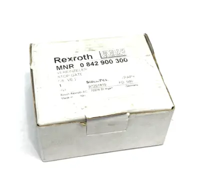New | in-Stock Bosch Rexroth Pneumatic Damping Stop Gate VE 2 Pneumatic Cylinders Michigan US | Maverick Industrial Sales #1424735