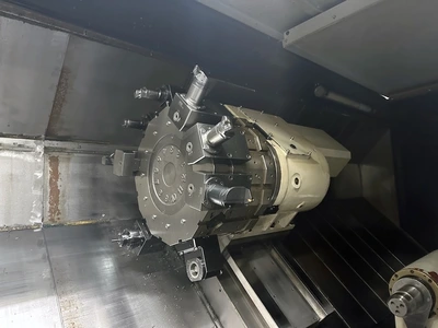 2014 HWACHEON HI-TECH 850LYMC CNC Lathes | Charter Auctions (11)