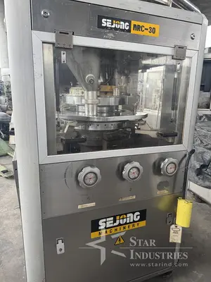 Used SEJONG MRC-30 Tablet Presses | Star Industries #1253427