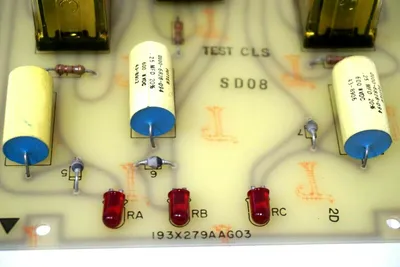 USED GENERAL ELECTRIC 193X-279AA-G03 RELAY BOARD 193X279AAG03