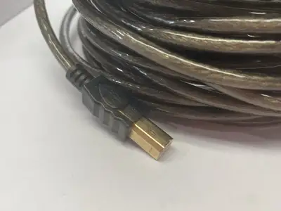New | in-Stock Monoprice USB-A to USB-B 2.0 Cable - Active, 28/24AWG, Black, 49ft Cable & Wire Michigan US | Maverick Industrial Sales #1390769