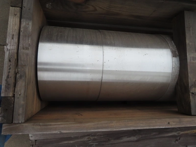 Calciner Tube, unused, 16' long, 17" OD, 15" ID, 1" thick, high temp. alloy