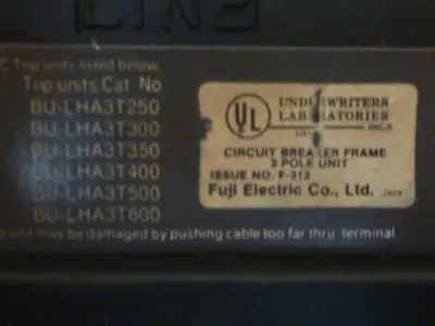 USED FUJI ELECTRIC BU-LSAF600