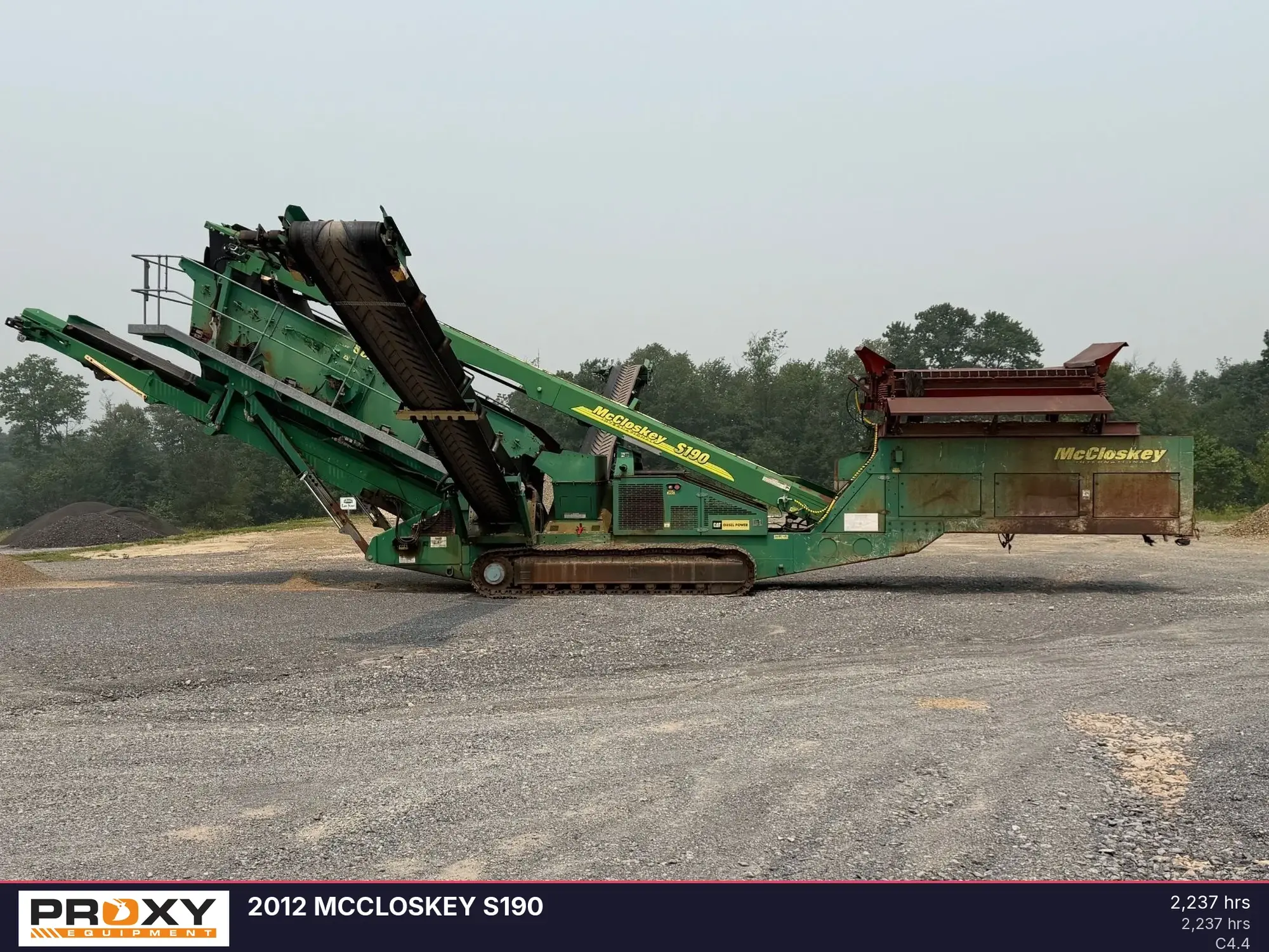 Used 2012 MCCLOSKEY S190 Vibratory Screens Pennsylvania US | Proxy Equipment #1426134