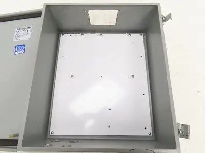 Wiegmann B161406CH Electrical Enclosure Control Panel with Backplate 16x14x6"