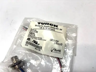 New | in-Stock Turck Euro Fast Connector Electrical Fittings Michigan US | Maverick Industrial Sales #1463029