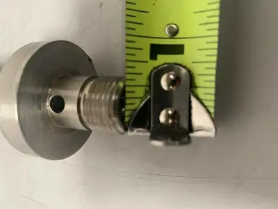 Stainless Steel 12" L x 5/8" D Mixing Rod