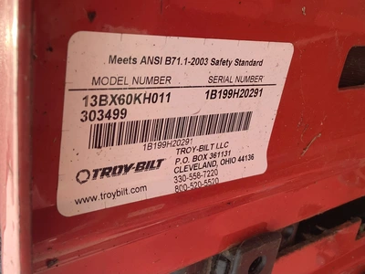 Used TROY-BILT SUPER BRONCO 13BX60KH011 Mowers Michigan US | Miedema Asset Management Group #1342234