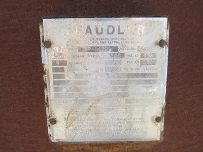 Reactor, 550 Gallon, Glass Lined, 100 PSI, Jkt, Agit, Pfaudler #S738402