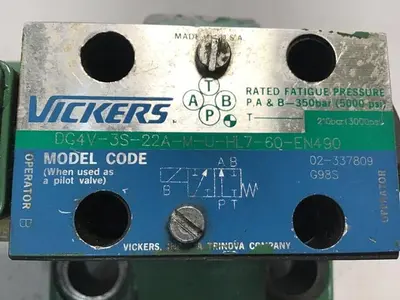 USED VICKERS DG4V3S22AMUHL760EN490