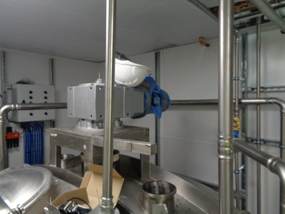 5,000L Liquid / Powder Mixer Plant with HMI Process control.