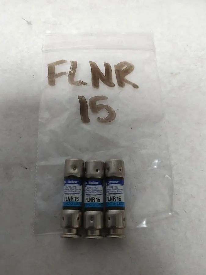 New | in-Stock LITTELFUSE FLNR-15 Miscellaneous Equipment (Electrical & Power) | Surplus Asset Holdings #1191475