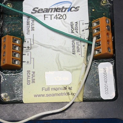 Used SEAMETRICS FT420 Meters - Misc Indiana US | J&J Industrial Supply #1292060