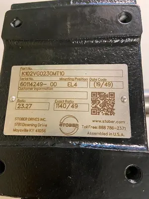 New | in-Stock STOBER K102VG0230MT10 Gearboxes Ohio US | Surplus Asset Holdings #1208856